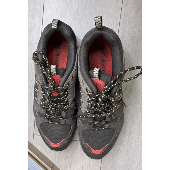 Columbia Tagori hiking shoes Sneakers  Men sz 8.5 brown Leather Trail Grip main image 4
